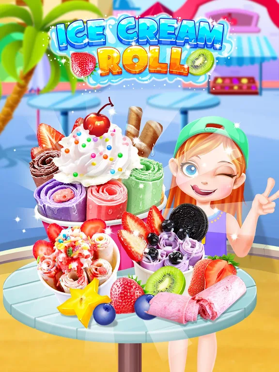 Frozen Ice Cream Roll Maker Screenshot 1