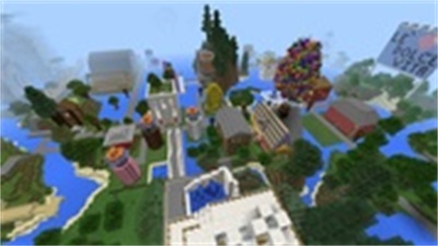 best village MCPE map Screenshot 3