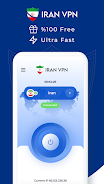 VPN Iran - Get Iran IP Captura de pantalla 1