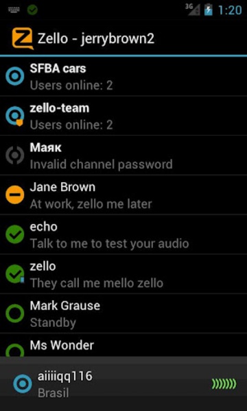 Zello Walkie Talkie Screenshot 4