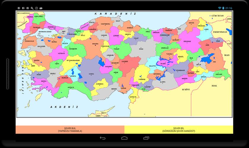Şehir Bulma Oyunu Capture d'écran 2