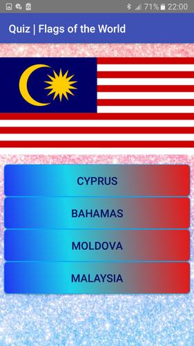 Quiz | Flags of the Countries Capture d'écran 4