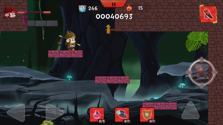 Willie the monkey king island スクリーンショット 3