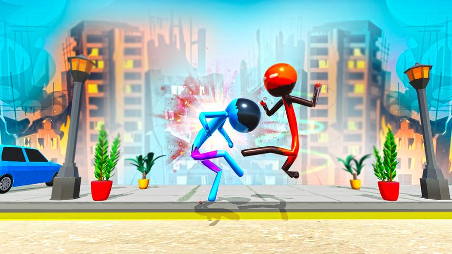 Stickman Ninja Fight: Ropehero スクリーンショット 3