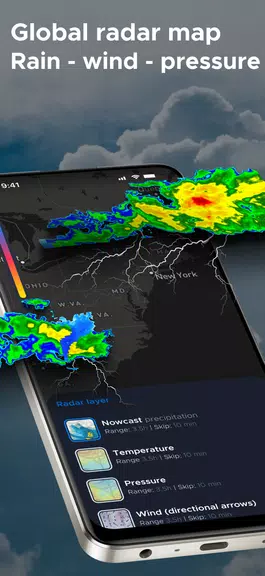 Overdrop: Weather today, radar Zrzut ekranu 3