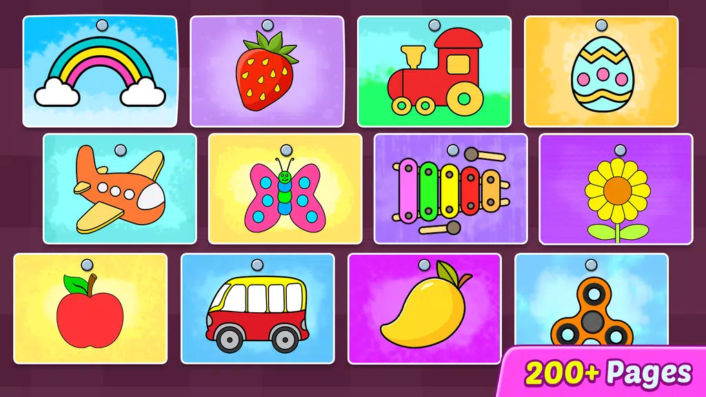 Drawing and Coloring Games Ekran Görüntüsü 1