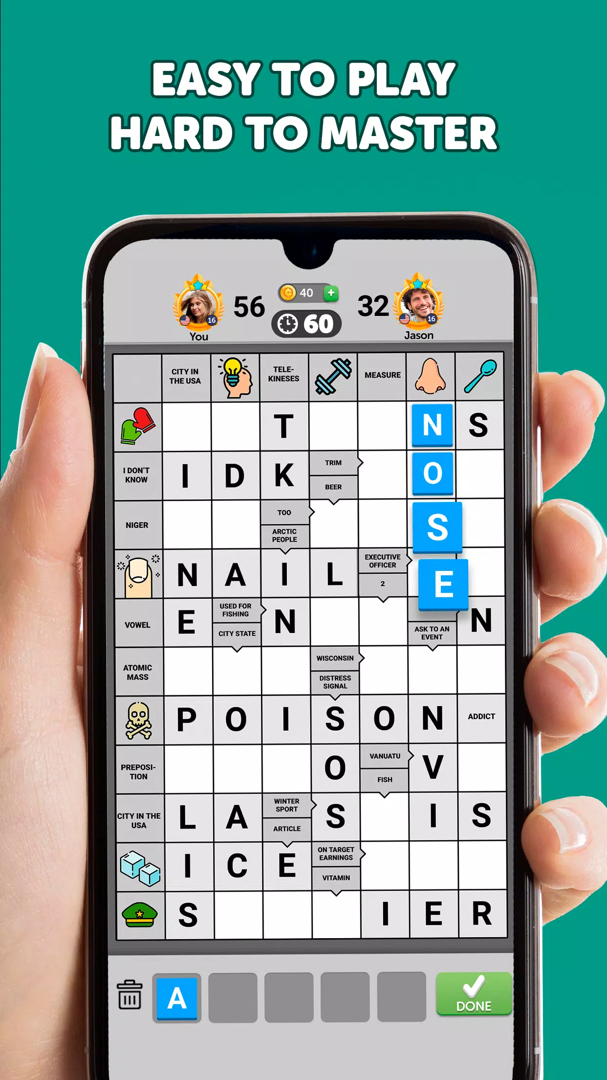 Wordgrams - Crossword & Puzzle应用截图第2张