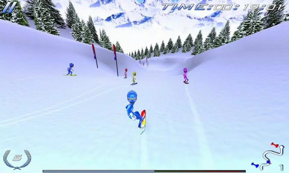 Snowboard Racing Ultimate Скриншот 1