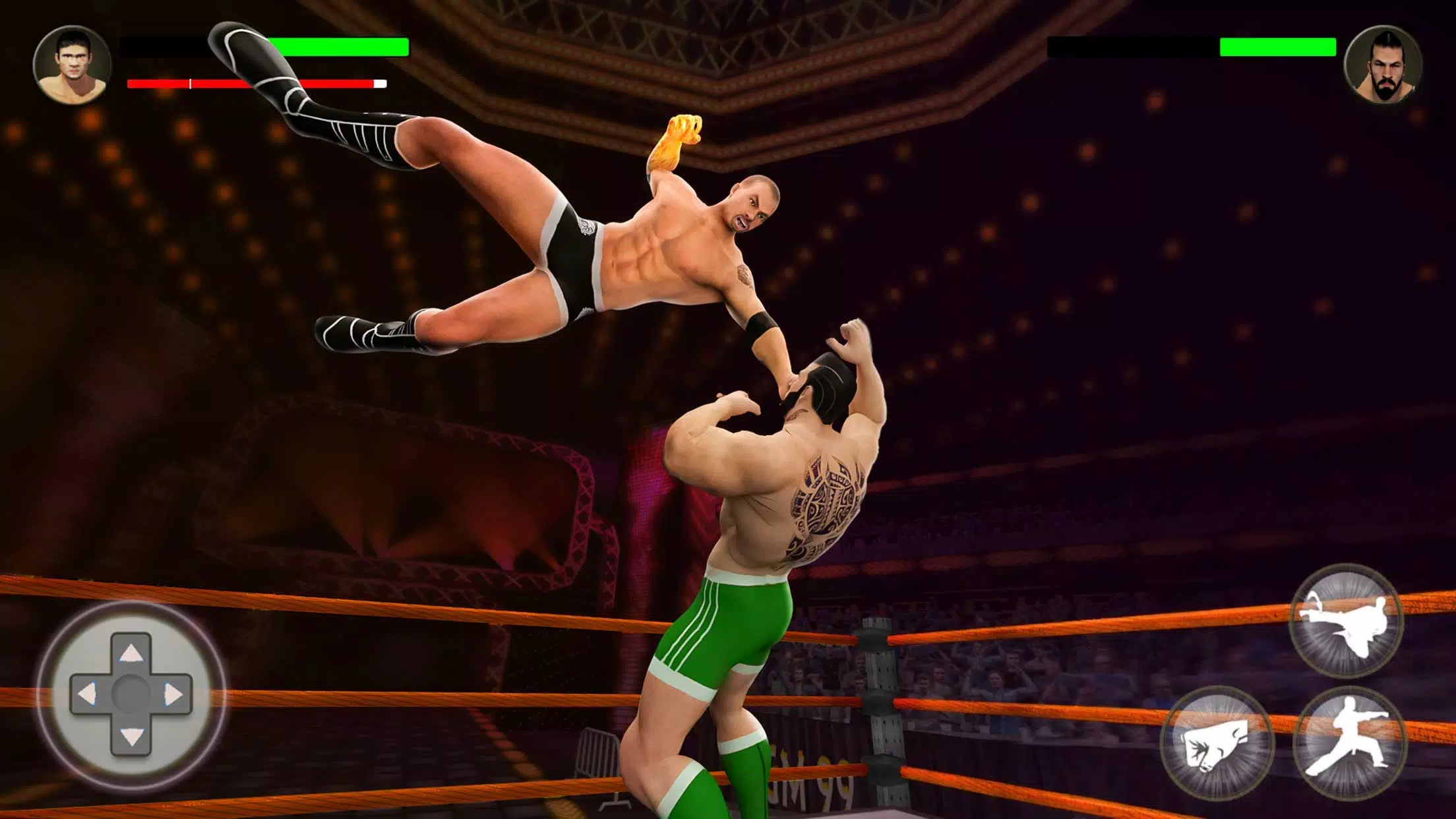 PRO Wrestling Fighting Game 스크린샷 1