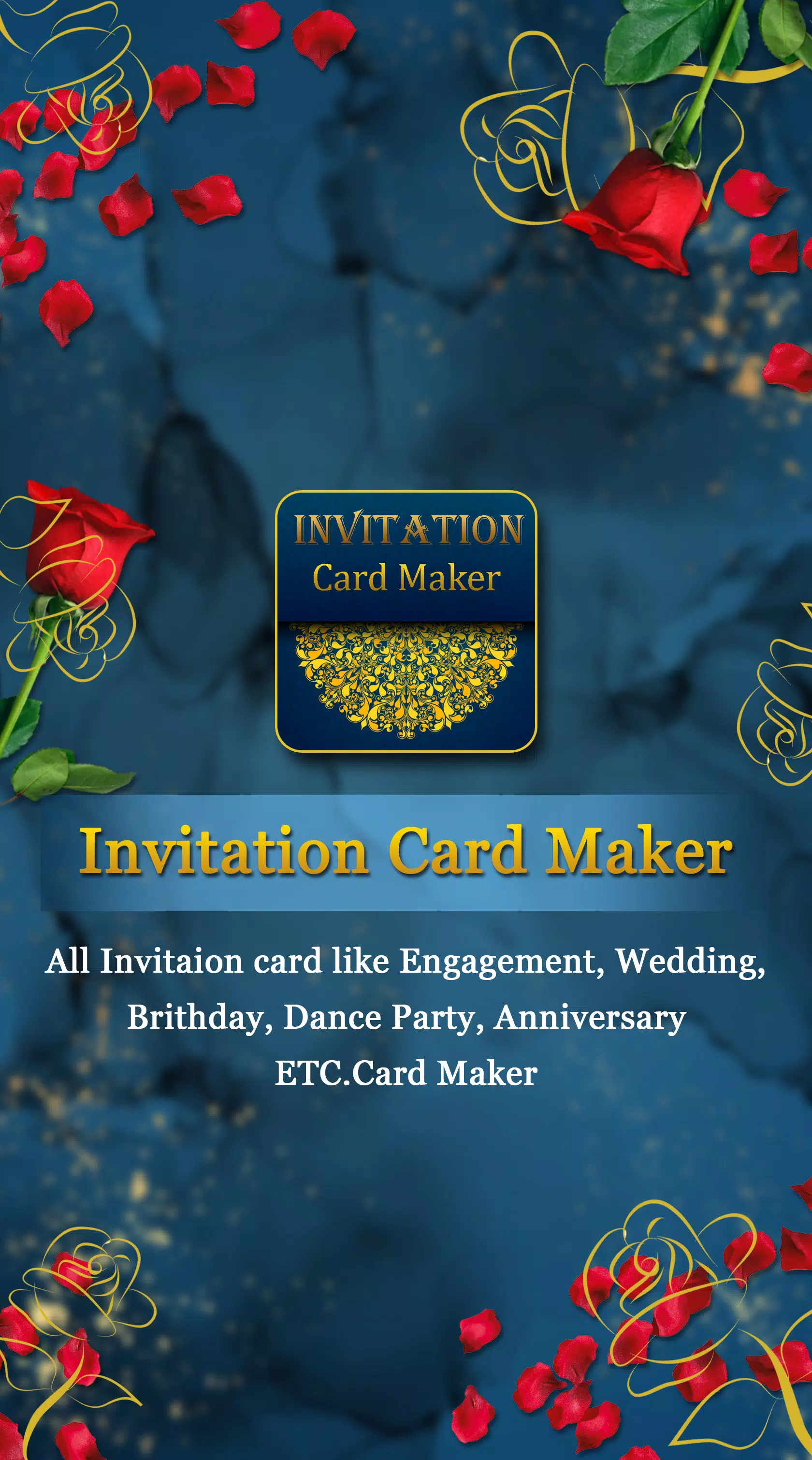 Invitation Card Maker Screenshot 1