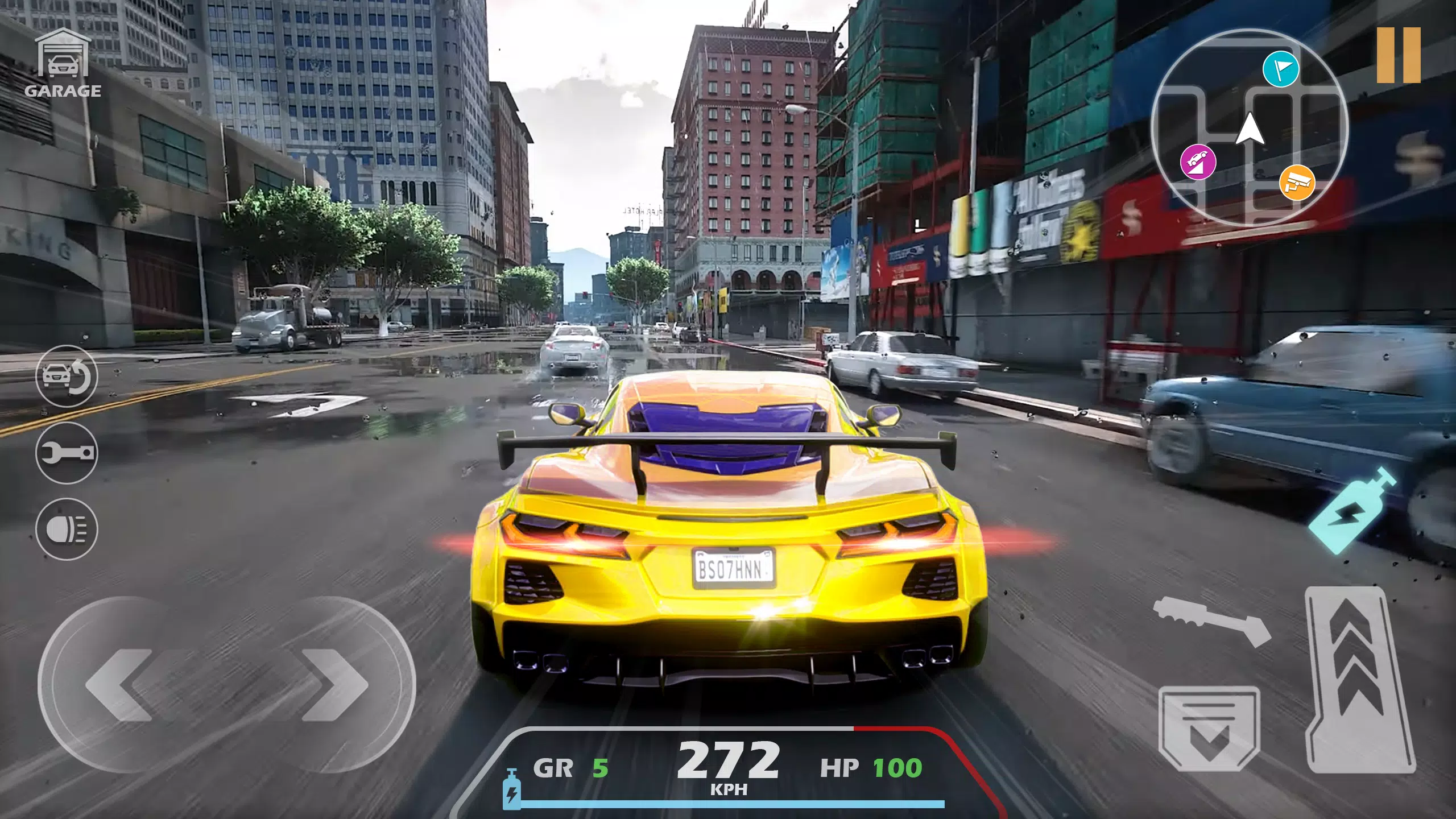 Real Car Racing: 3D City Drive Schermafbeelding 2