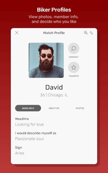 Biker Planet Dating App Screenshot 3