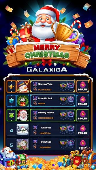 Galaxiga Arcade Shooting Game Mod Tangkapan skrin 1