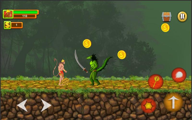 Hanuman Adventure Indian game應用截圖第1張