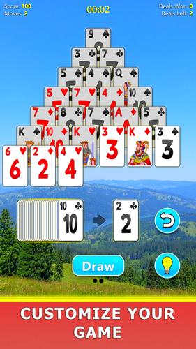 Pyramid Solitaire Mobile Captura de tela 2