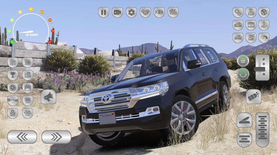 Luxury Land Cruiser Sand Drive Скриншот 1
