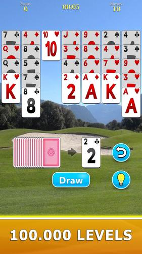 Golf Solitaire 스크린샷 4