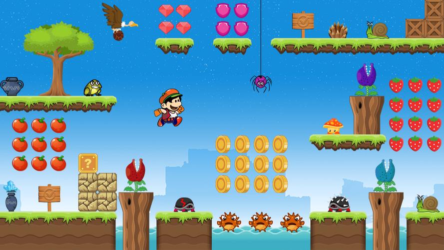 Super Nob Run:Adventure Jungle Screenshot 1