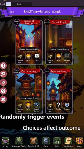 Brave Life Simulator:RPG Game Screenshot 2