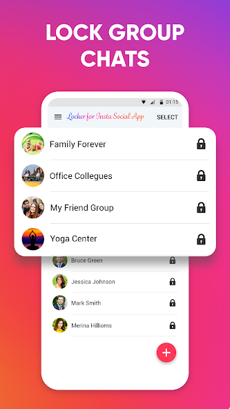 Locker for Insta Social App Mod Captura de tela 2