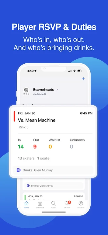 BenchApp - Sports Team Manager Zrzut ekranu 3