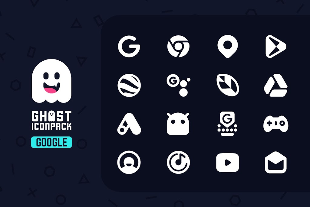 Ghost Icon Pack Mod Schermafbeelding 2