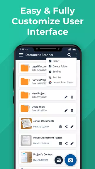 Document Scanner - PDF Scanner Captura de pantalla 3