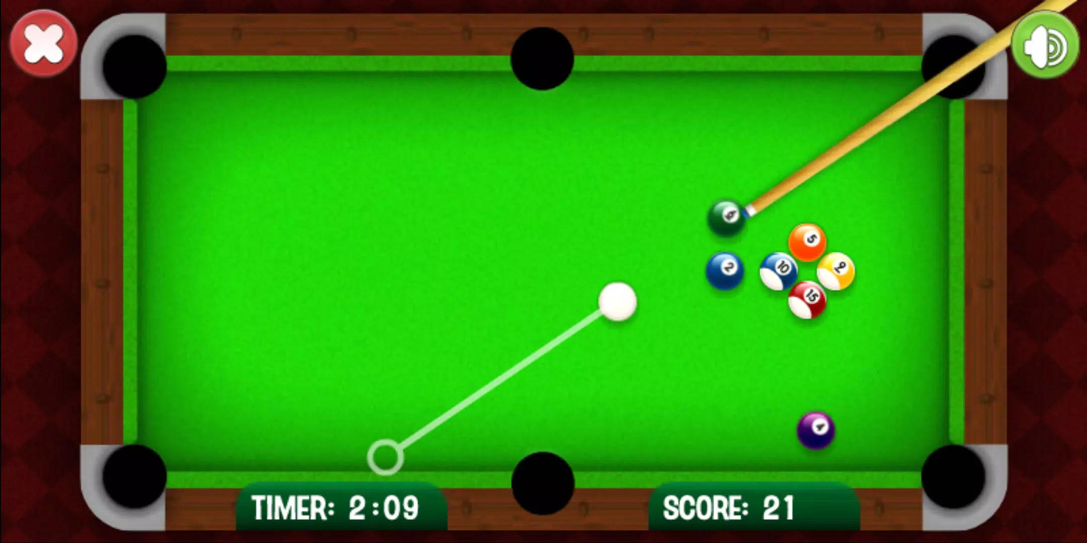 8 Ball Billiards ภาพหน้าจอ 4