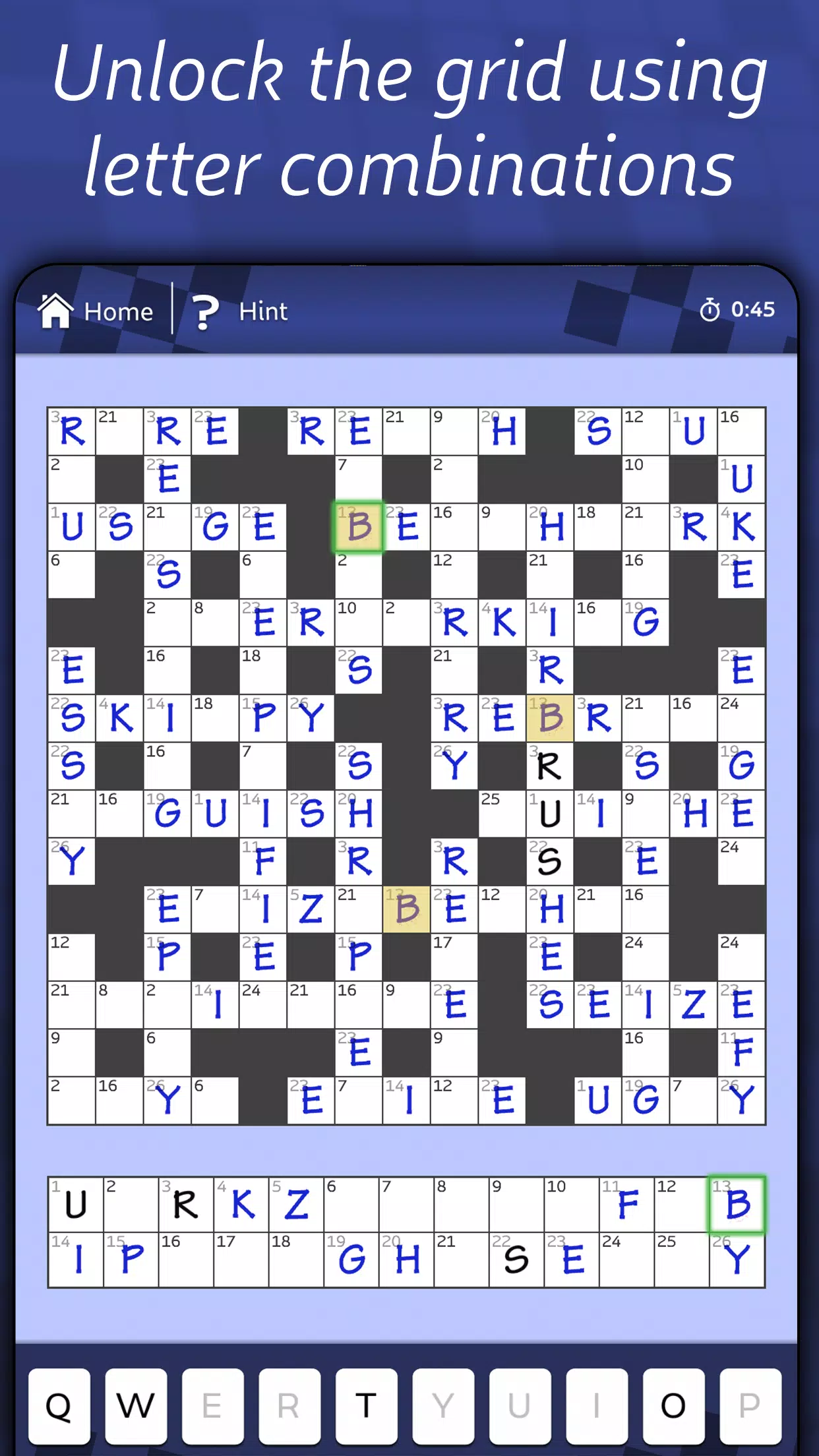 Astraware CodeWords Скриншот 2