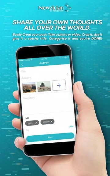 Newzician - Social news app Screenshot 4
