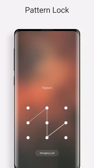Modern Mi style Lock Screen Screenshot 4