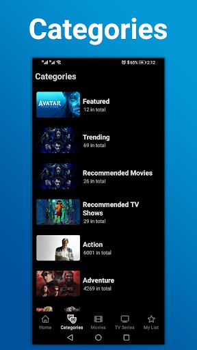 GoMovies: Watch Movies & Shows Zrzut ekranu 2