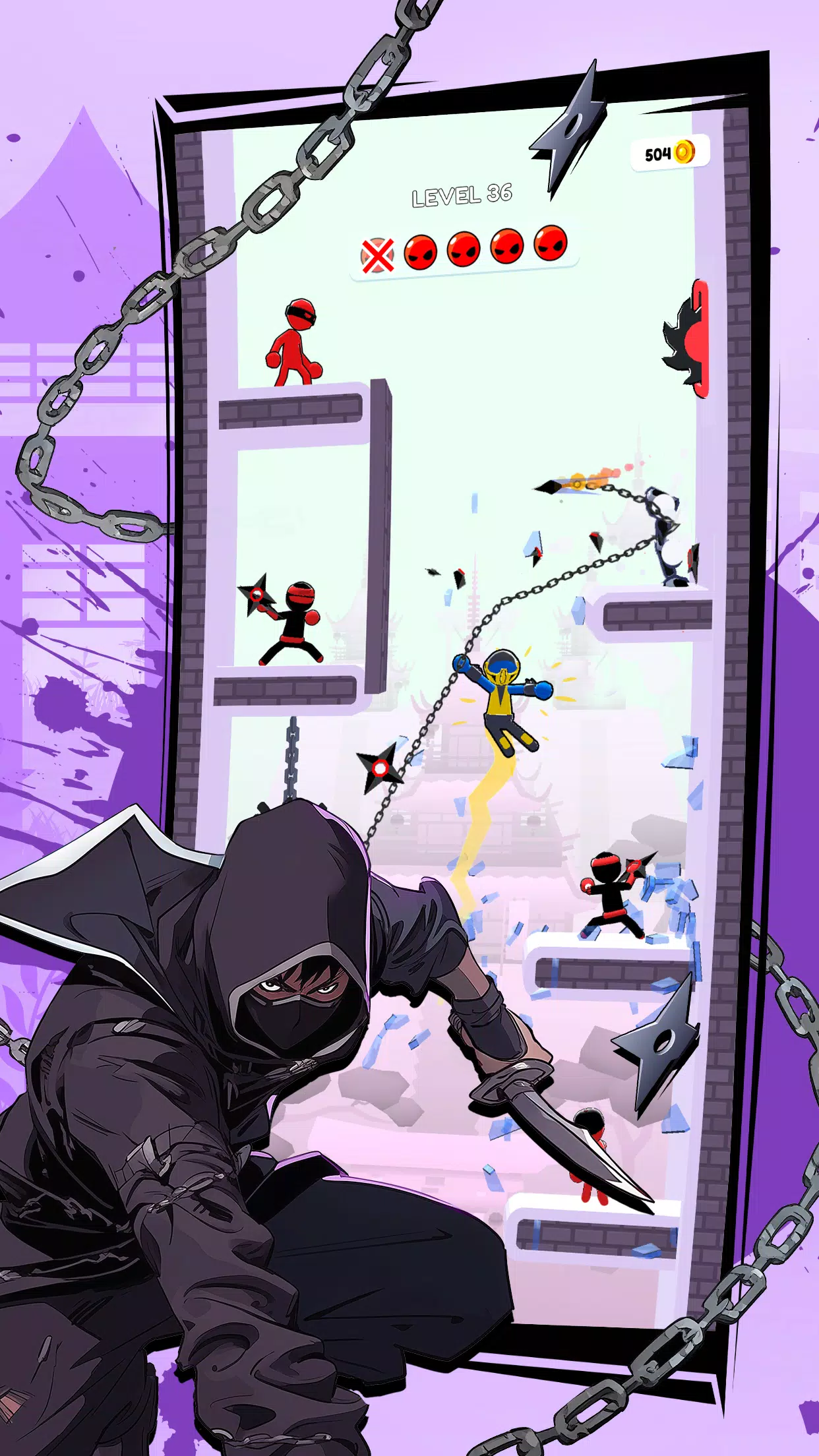 Stickman Teleport Master 3D スクリーンショット 1