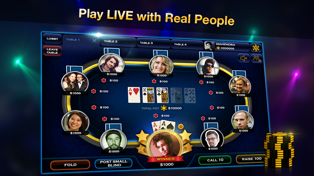 Talented Poker Free Game Ekran Görüntüsü 1