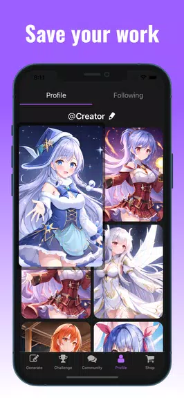 AI Image Generator - Anime Art Capture d'écran 4