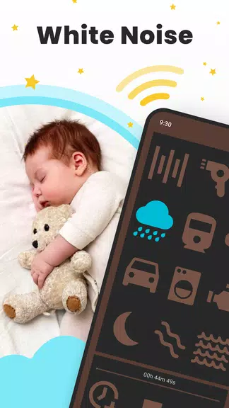 White Noise: Baby Sleep Sounds Capture d'écran 3