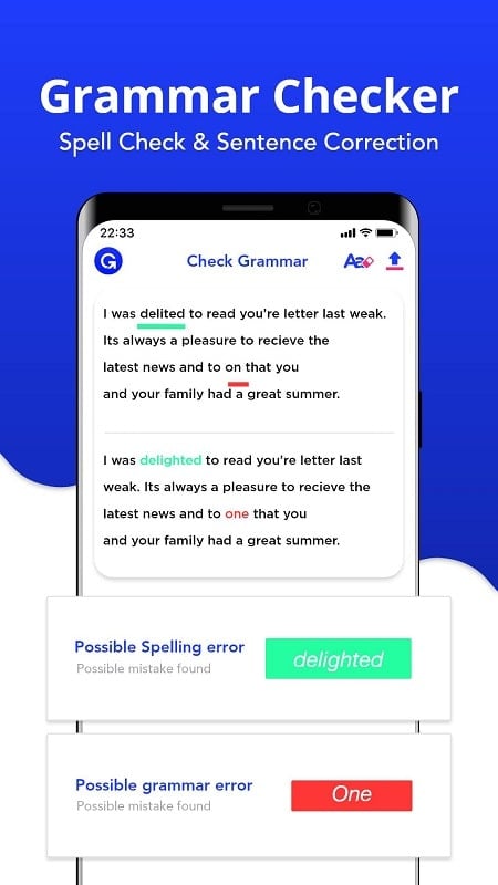 Grammar Checker 스크린샷 4