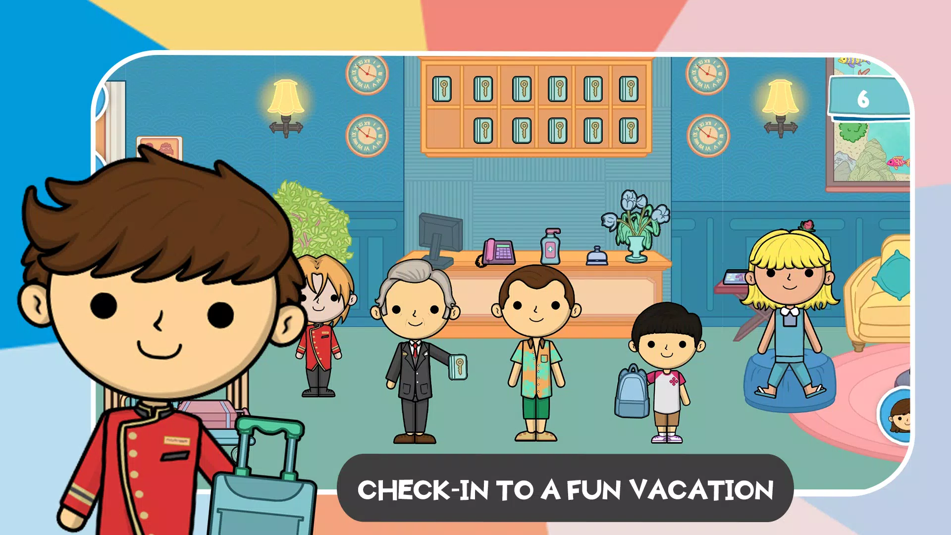 Lila’s World: Hotel Vacation Screenshot 2