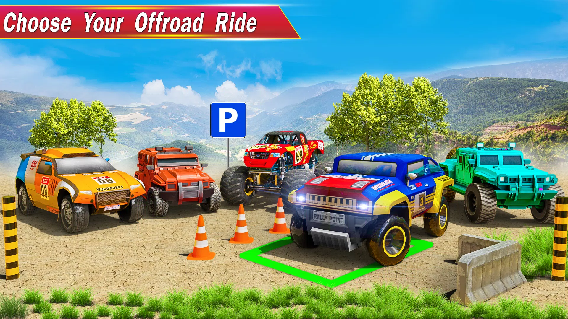 Off The Road-Hill Driving Game Ảnh chụp màn hình 4