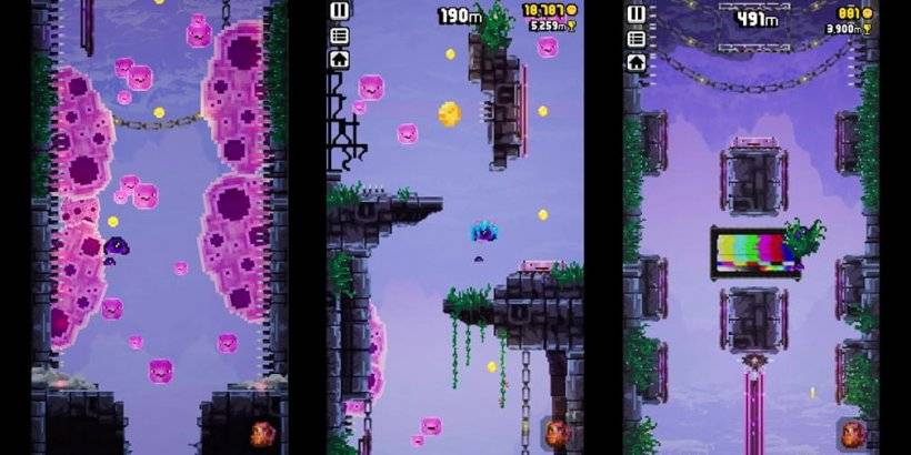 Slimeclimb: umakyat sa naka-pack na underground platforming