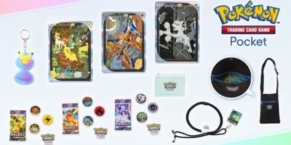 PokémonTCGPocket Merch專門在日本推出