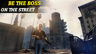 Gangster Crime: Theft City Captura de tela 1