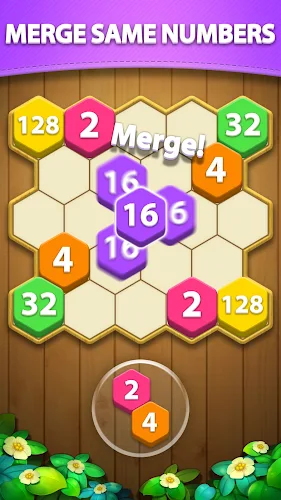 Hexa Block Puzzle - Merge! スクリーンショット 3