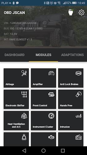 OBD JScan Zrzut ekranu 2