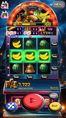 Heart-racey Fruits Golden Slot Скриншот 2