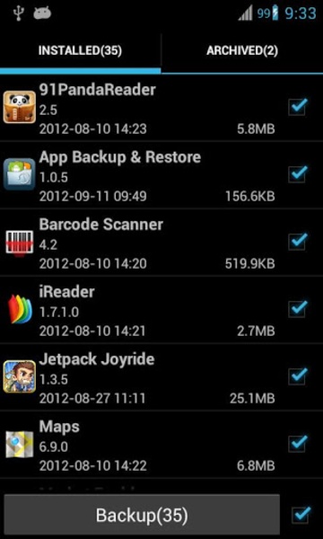 Super Backup: SMS and Contacts Screenshot 4