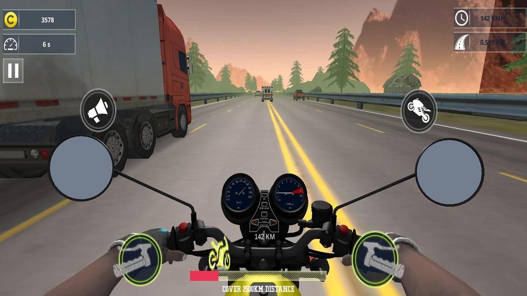 Highway Bike Racing Zrzut ekranu 2