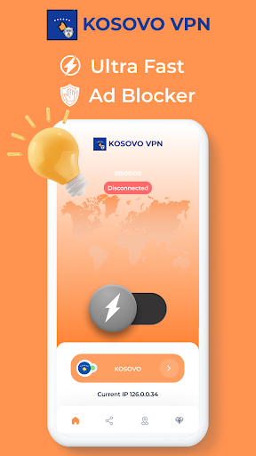 Kosovo VPN - Private Proxy應用截圖第2張