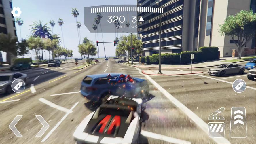 Car Driving Game : Car Crash 스크린샷 1
