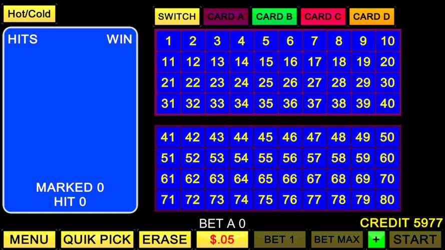 Keno 4 Card স্ক্রিনশট 3